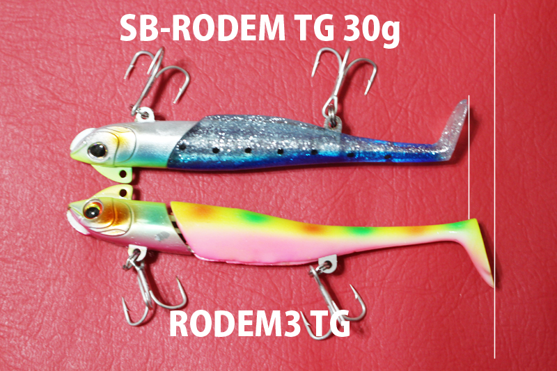 RODEM3 TGとSB-RODEM TGのヘッド比較